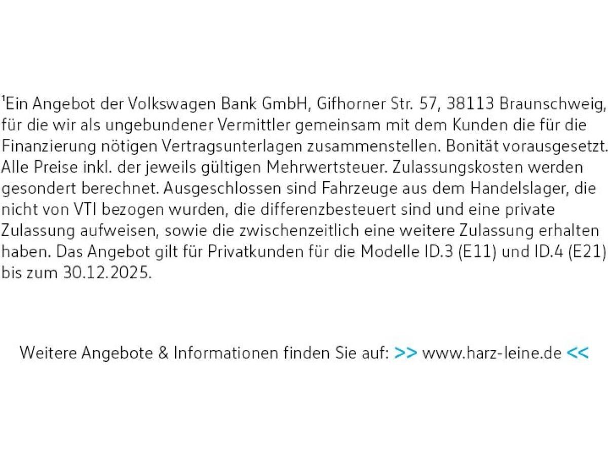 Volkswagen ID.4 Pro Performance Matrix Navi ACC Pano RFK