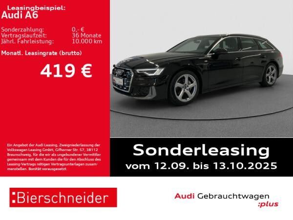 Audi A6 Av 40 TDI qu S-Line MATRIX PANO CAM ACC 5J.GAR