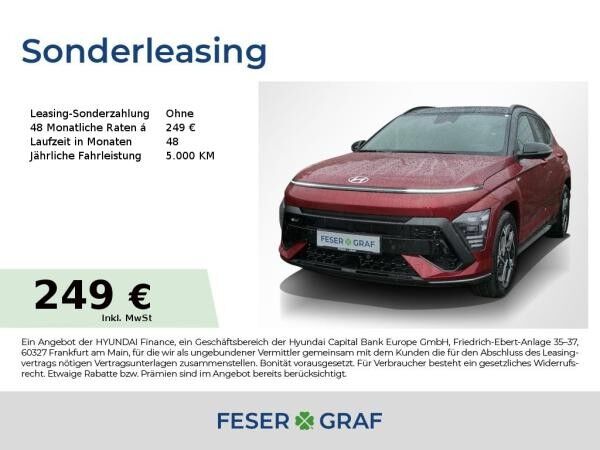 Hyundai KONA N-LINE HEV GLASDACH NAVI LED CAM SHZ LHZ