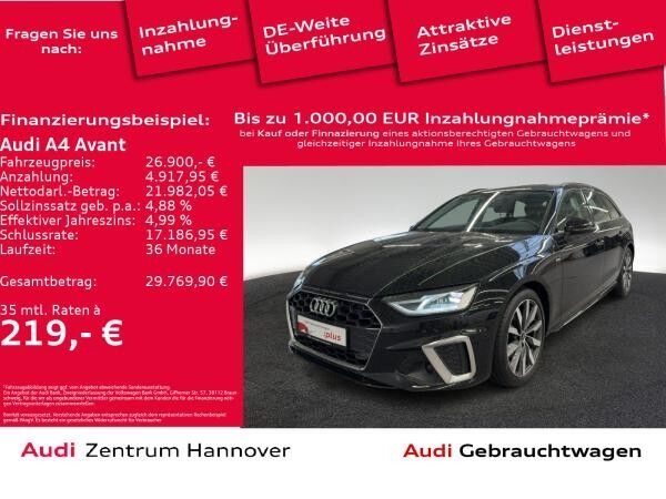Audi A4 Avant 35 TDI S line LED Navi Phone Box