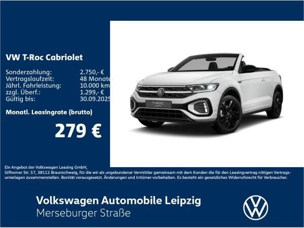Volkswagen T-Roc Cabriolet R-Line 1.5 TSI AHK*NAVI