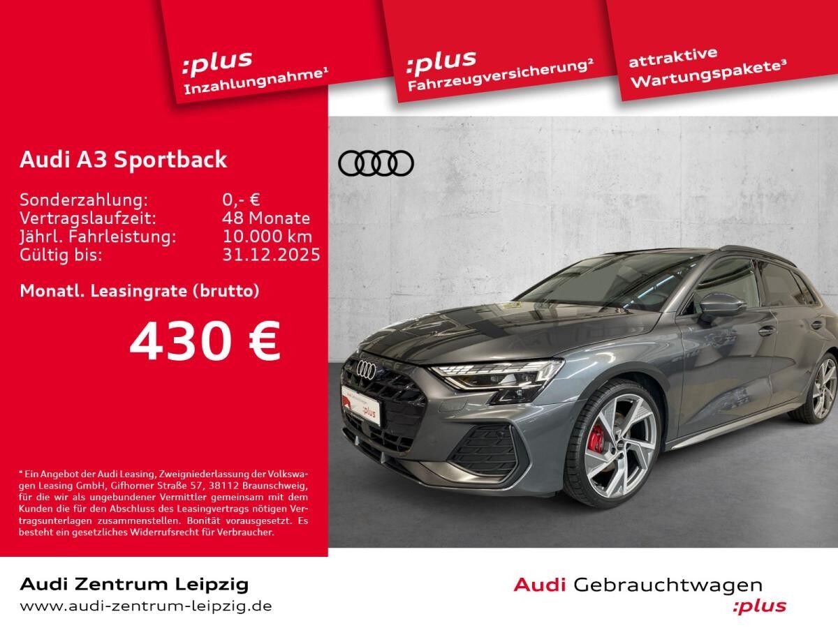 Audi A3 Sportback 35 TFSI S line *LED*AHK*HuD*Sonos*