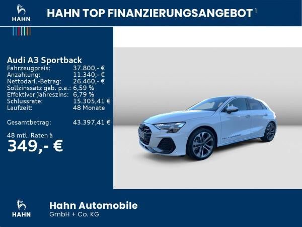 Audi A3 Sportback S line 35 TFSI