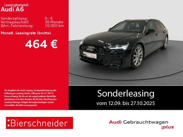 Audi A6 Av 40 TDI qu 2x S-Line Black AHK MATRIX HuD 360 5J.GAR