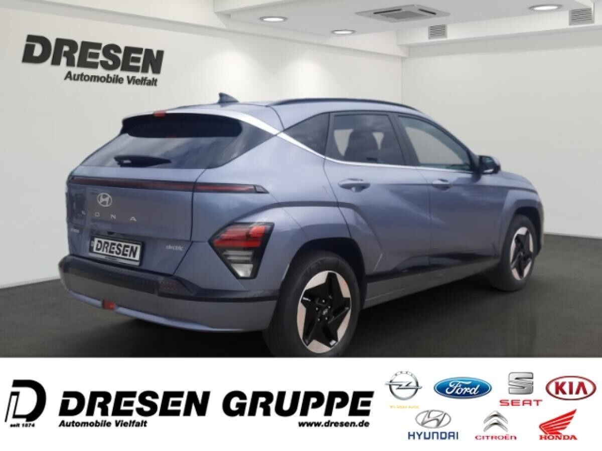 Hyundai KONA Elektro Prime | 65 kWh | Sitz-Komfortpaket | Rückfahrkamera | Navi | Klimaauto. | ISOFIX