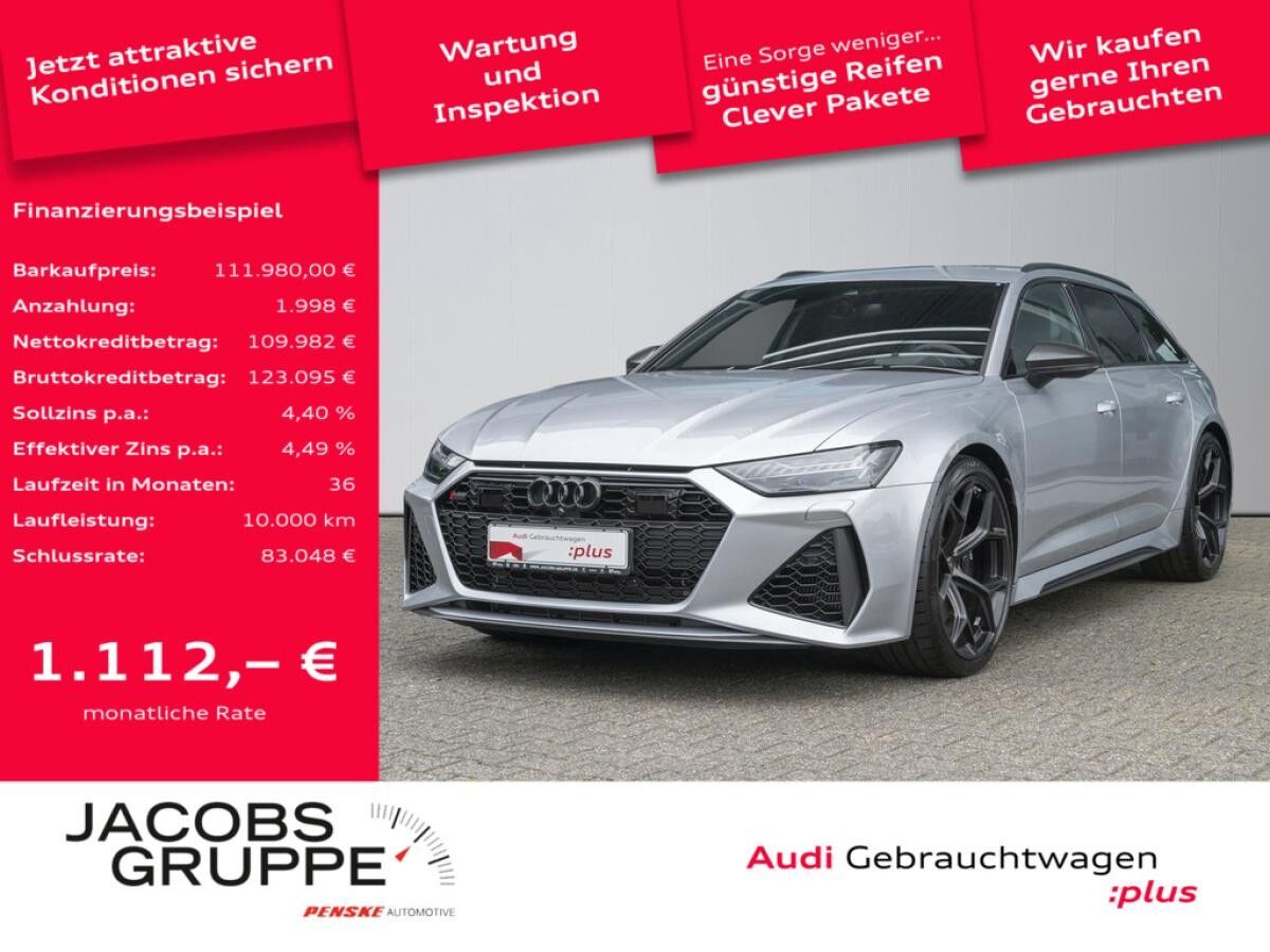 Audi RS6 RS 6 Avant performance 4.0 TFSI quattro