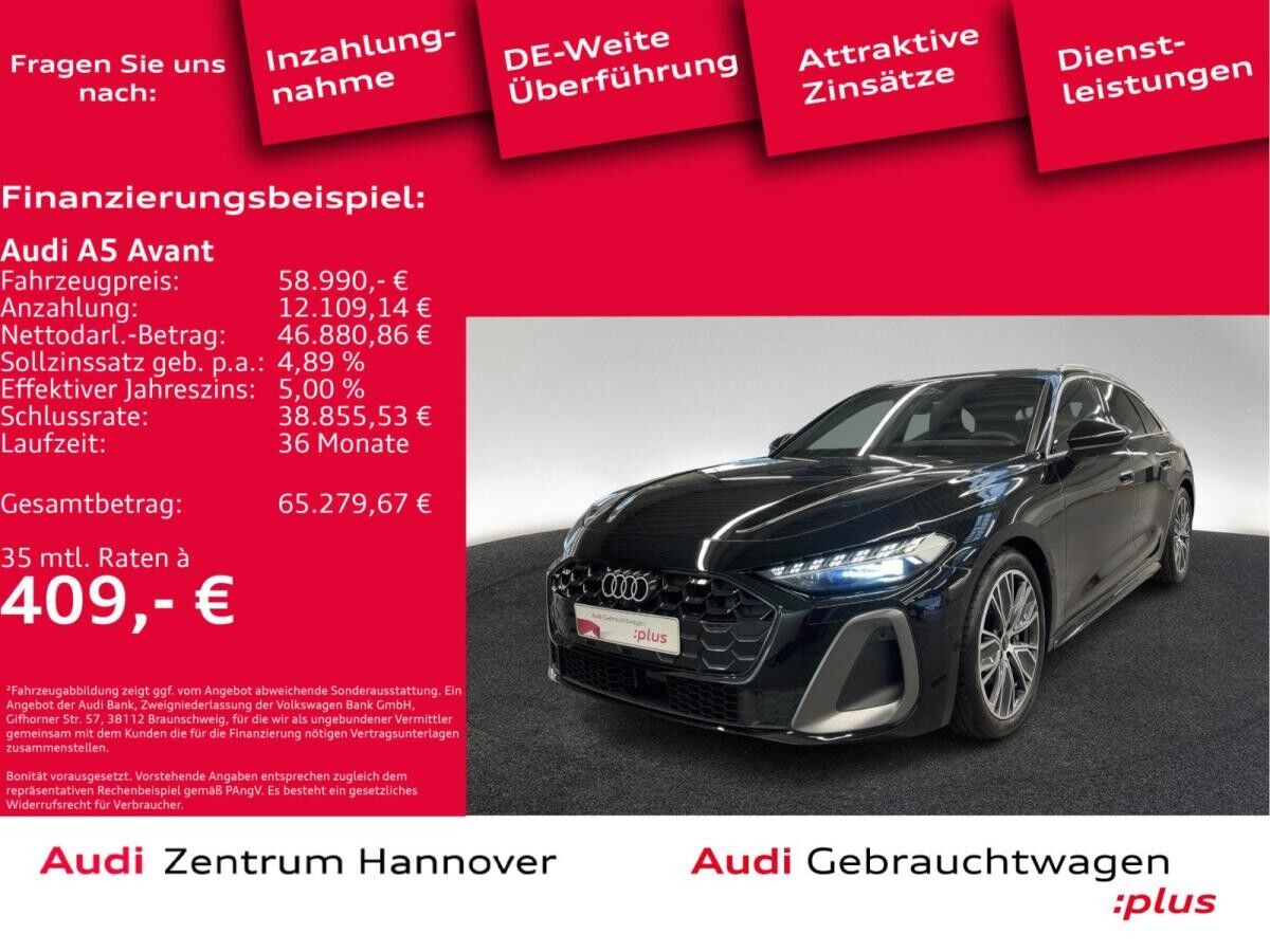 Audi A5 Avant TFSI Kamera ACC Sportsitze LED plus