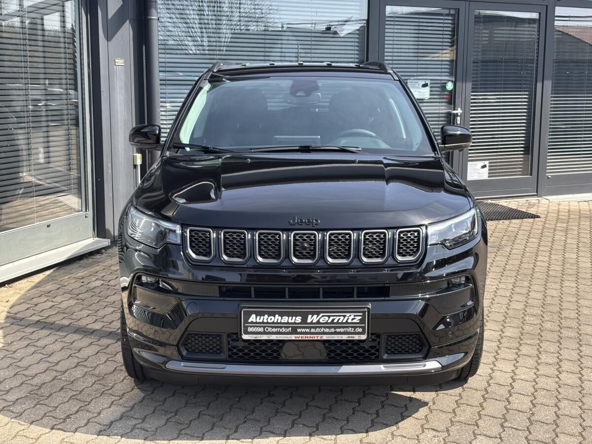 Jeep Compass 1.5 E-Hybrid Summit Automatik *LEDER*Pano*SHZ*PDC*ACC*360Grad*19Zoll*sofort*