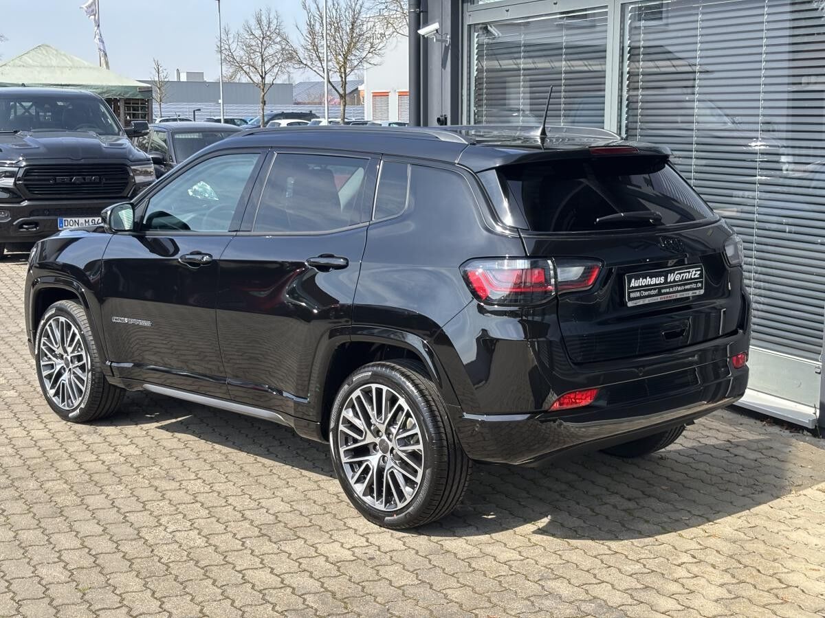 Jeep Compass 1.5 E-Hybrid Summit Automatik *LEDER*Pano*SHZ*PDC*ACC*360Grad*19Zoll*sofort*