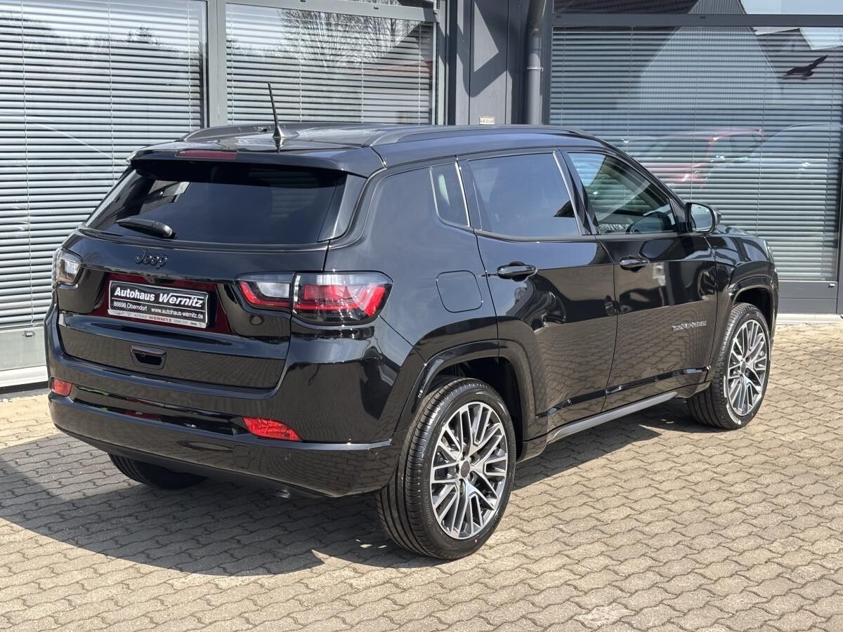 Jeep Compass 1.5 E-Hybrid Summit Automatik *LEDER*Pano*SHZ*PDC*ACC*360Grad*19Zoll*sofort*