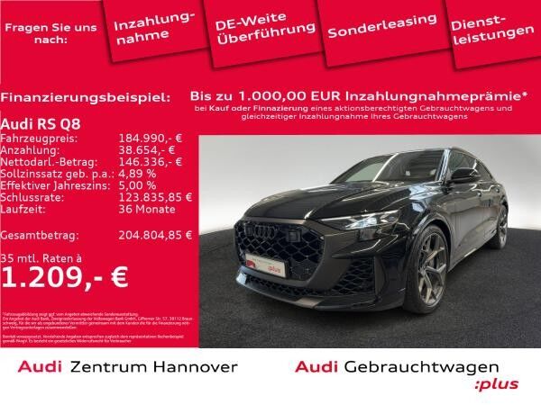Audi RS Q8 performance Head-Up Standh. Pano Laser B&O AHK