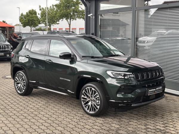 Jeep Compass 1.5 E-Hybrid Summit Automatik *LEDER*LED*SHZ*PDC*ACC*360Grad*19Zoll*SOFORT*