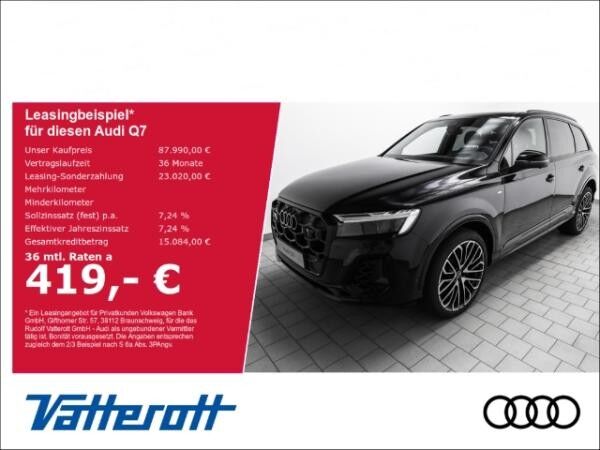Audi Q7 55 TFSIe S line business AHK B&O Pano HUD
