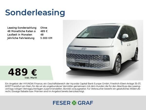 Hyundai STARIA PRIME PANO 360° CAM. SHZ LHZ KLIMA LEDER
