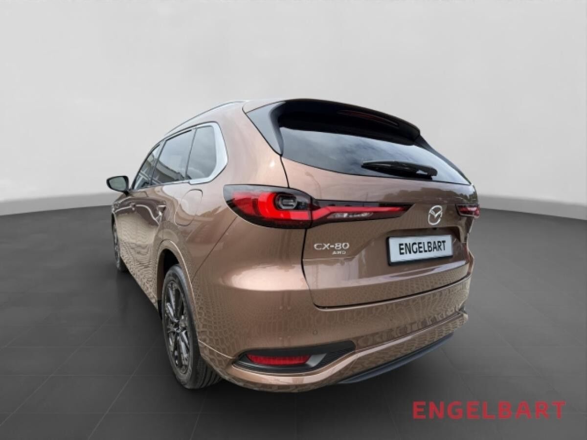 Mazda CX-80 Homura Plus AWD 3.3 e-SKYACTIV-D 254 M-Hybrid El. Panodach Navi Leder HUD Memory Sitze