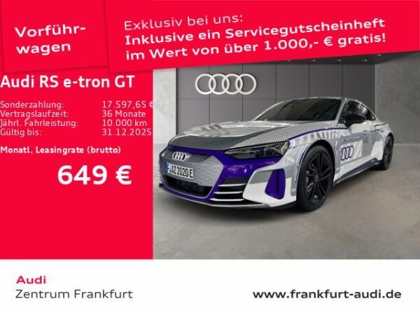 Audi RS e-tron GT Laser Luft B&O 360°