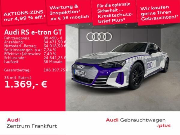 Audi RS e-tron GT Laser Luft B&O 360°