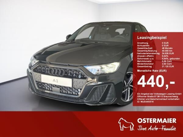 Audi A1 Sportback S line 35TFSI 5J-Garantie,PDC,KAMERA,GRA,KEYLESS,LED,SHZ,