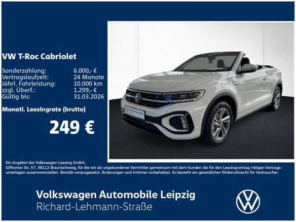 Volkswagen T-Roc Cabriolet R-Line 1.5 TSI DSG*CLIMA