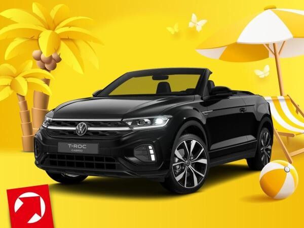 Volkswagen T-Roc Cabriolet R-Line 1.5 TSI OPF (150 PS) DSG *AHK*BLACKSTYLE*WINTERRÄDER*