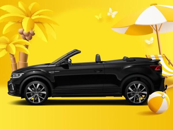 Volkswagen T-Roc Cabriolet R-Line 1.5 TSI OPF (150 PS) DSG *AHK*BLACKSTYLE*WINTERRÄDER*