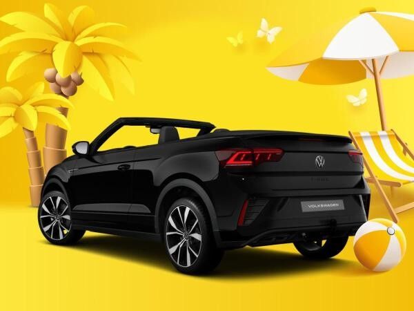 Volkswagen T-Roc Cabriolet R-Line 1.5 TSI OPF (150 PS) DSG *AHK*BLACKSTYLE*WINTERRÄDER*