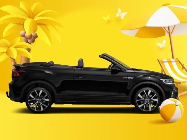 Volkswagen T-Roc Cabriolet R-Line 1.5 TSI OPF (150 PS) DSG *AHK*BLACKSTYLE*WINTERRÄDER*