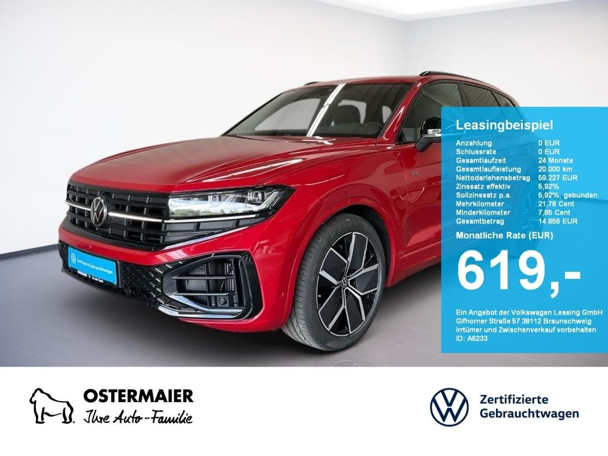 Volkswagen Touareg R-LINE BLACK STYLE 3.0TSI NP.116T ACC.AHK.STHZG.AREA-VIEW.NAVI.LUFT