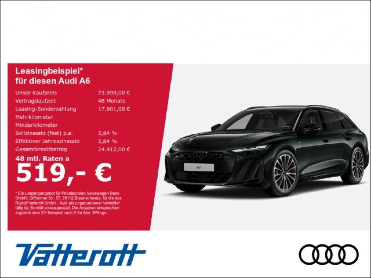 Audi A6 Avant e-hybrid Gewerbeleasing