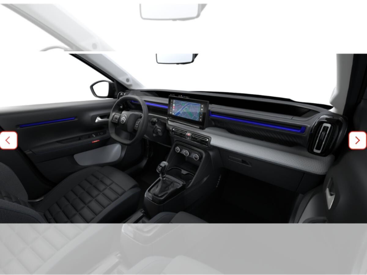 Citroën C3 Turbo 100 PLUS *AKTION* Schwarz Allwetterreifen