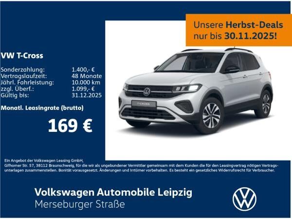 Volkswagen T-Cross ENERGY 1.0 TSI RFK*LWS*GJR