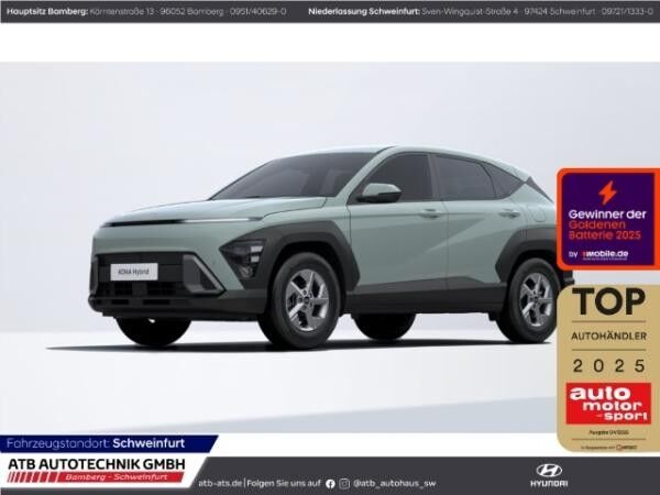 Hyundai KONA Select 1.6 GDi Hybrid DCT Navi LED ACC Apple CarPlay