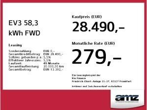 Kia EV3 58,3 kWh FWD AIR Spurhalteassistent*Navi