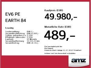 Kia EV6 PE EARTH 84 RWD Wärmepumpe *NEU*FACELIFT