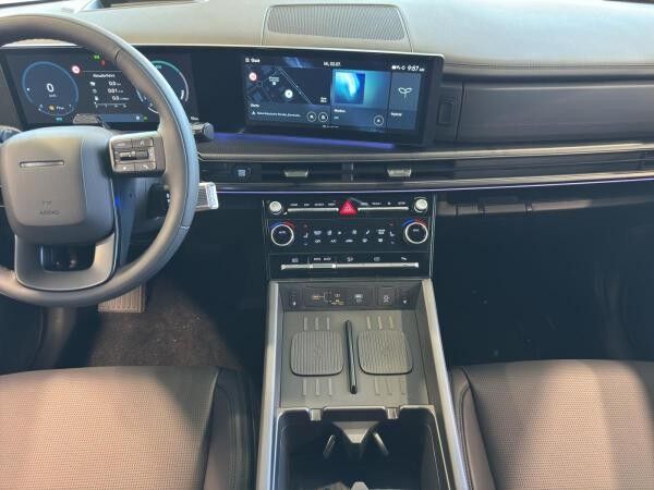 Hyundai Santa Fe Blackline 2WD HEV *GEWERBE* Abyss Black 6-Sitzer ,Digital Key, Nappa Leder Bose HUD El.Sitze  sofort