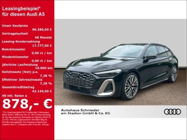 Audi A5 Avant TFSI 3.0 quattro e-HYBRID 270 kW LED+HUD+PANO+MEMORY