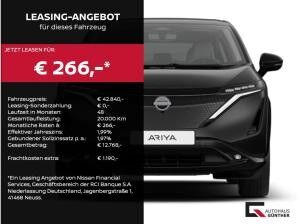 Nissan Ariya 63 kWh Advance Pack 22kW OBC