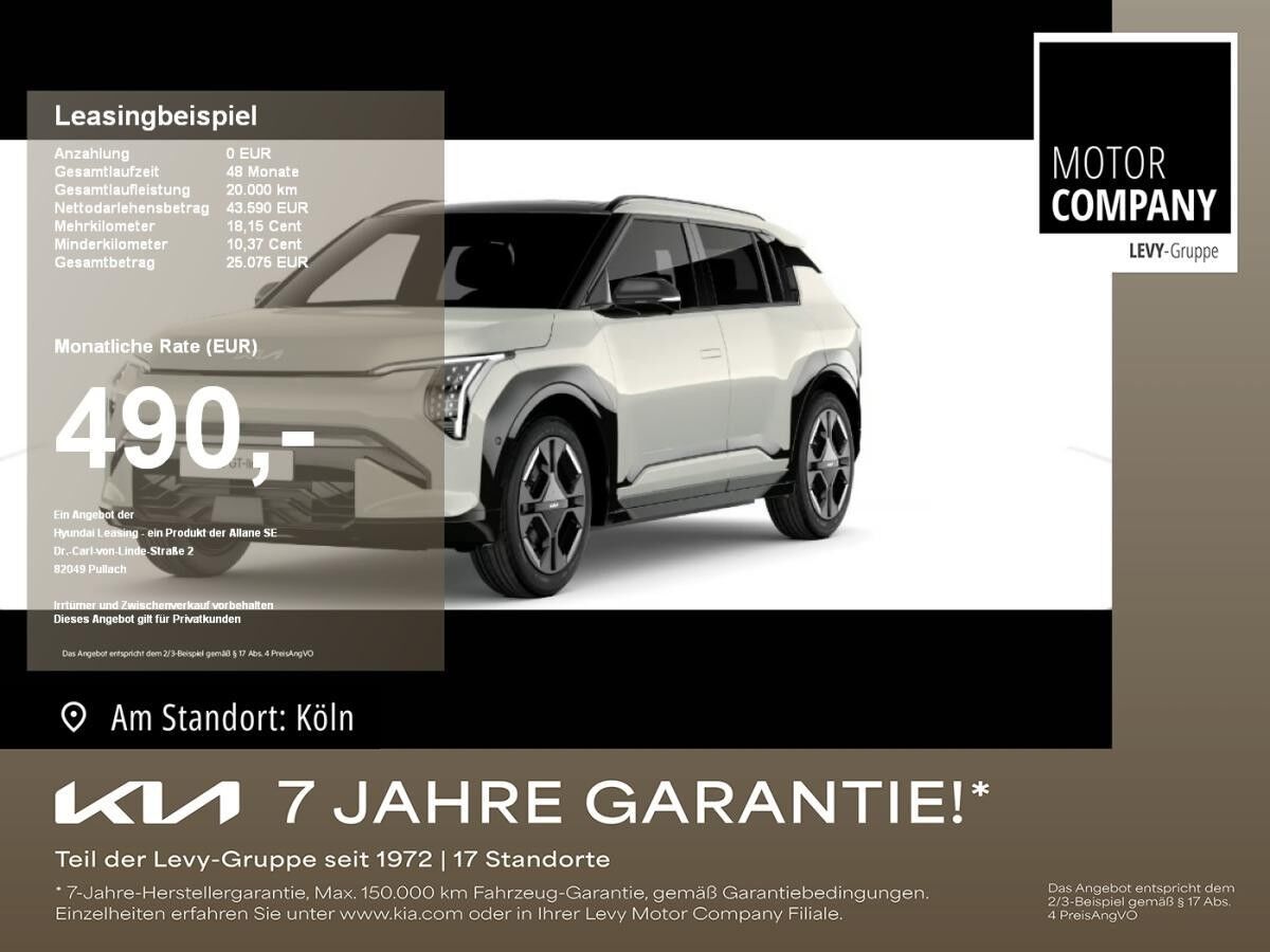 Kia EV3 81,4kWh GT-line ACC+SpurH+Klima+Leder+LED