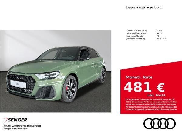 Audi A1 Sportback S line 40 TFSI S plus Paket Navi