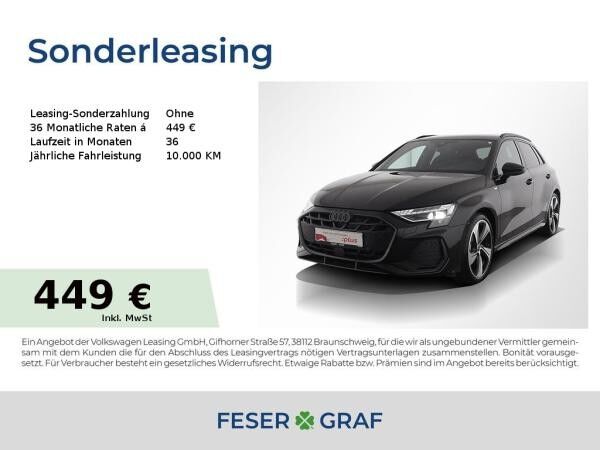 Audi A3 Sportback S line 35 TFSI S tronic ParkAssist