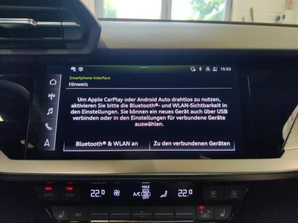 Audi A3 Sportback S line  35 TDI S tronic S line, R. Kamera