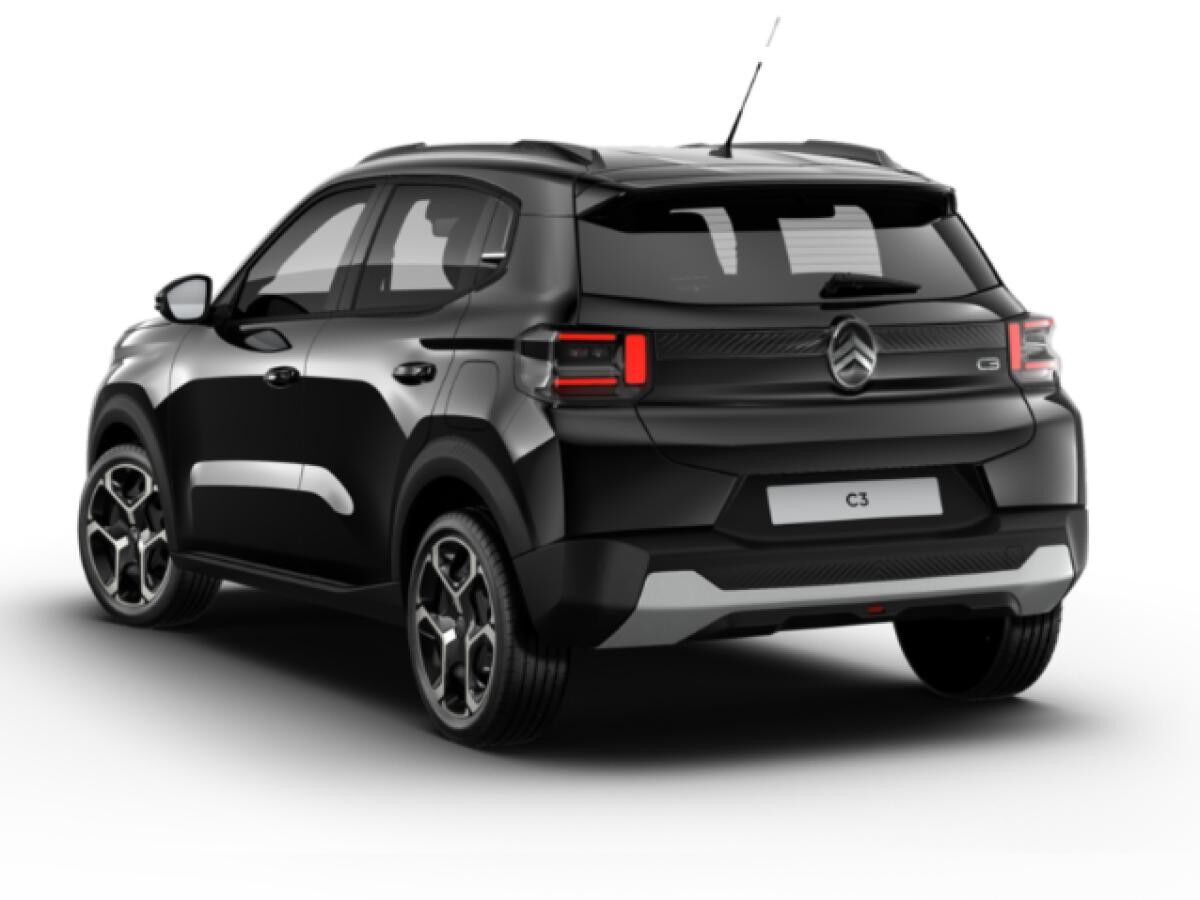 Citroën C3 PLUS AUTOMATIK *AKTION* Schwarz Allwetterreifen