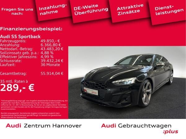 Audi S5 Sportback 55 TDI qu. Laser Pano AHK B&O Kamera