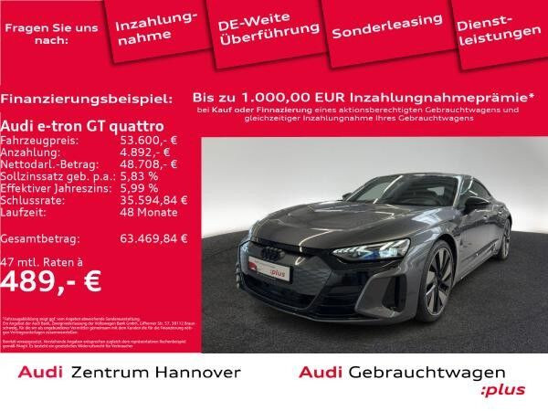 Audi e-tron GT quattro Head-Up Laser B&O Pano