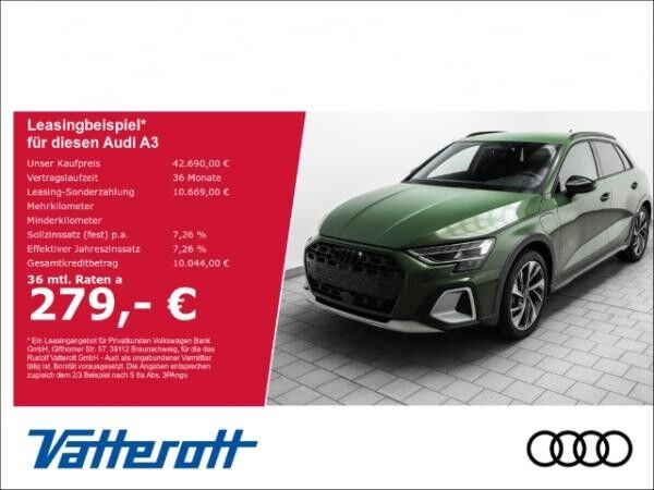 Audi A3 allstreet TFSIe AHK LED ACC CarPlay Kamera