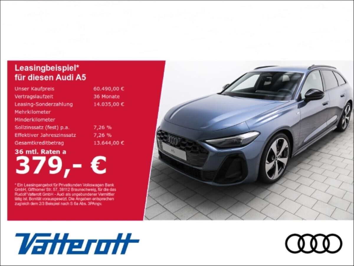 Audi A5 Avant TDI quattro S line AHK ParkAssist Navi