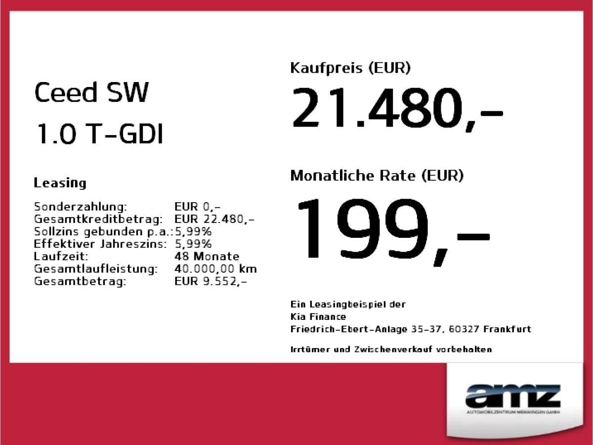 Kia Ceed SW 1.0 T-GDI Vision *Navi*Sitzheizung*