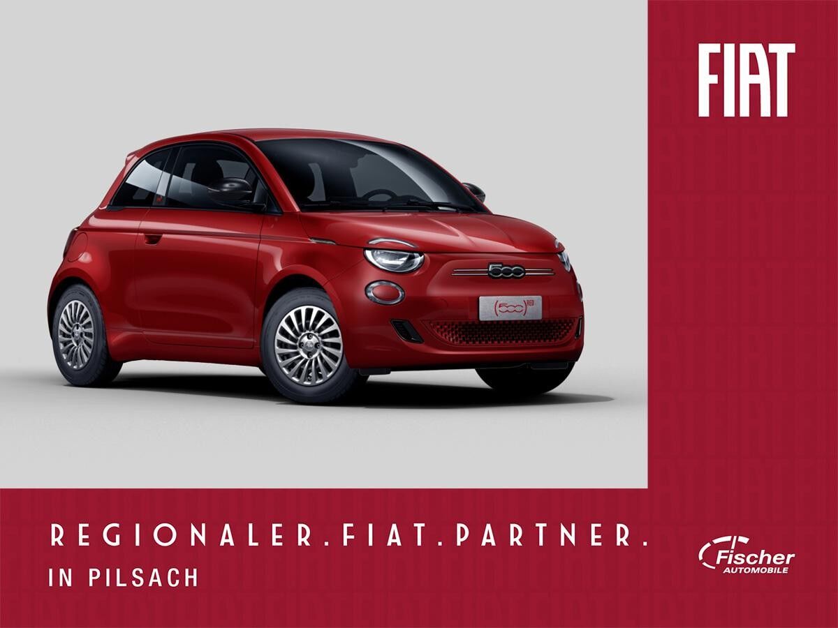 Fiat 500e RED Cabrio 42kWh 118PS inkl. Komfort Paket