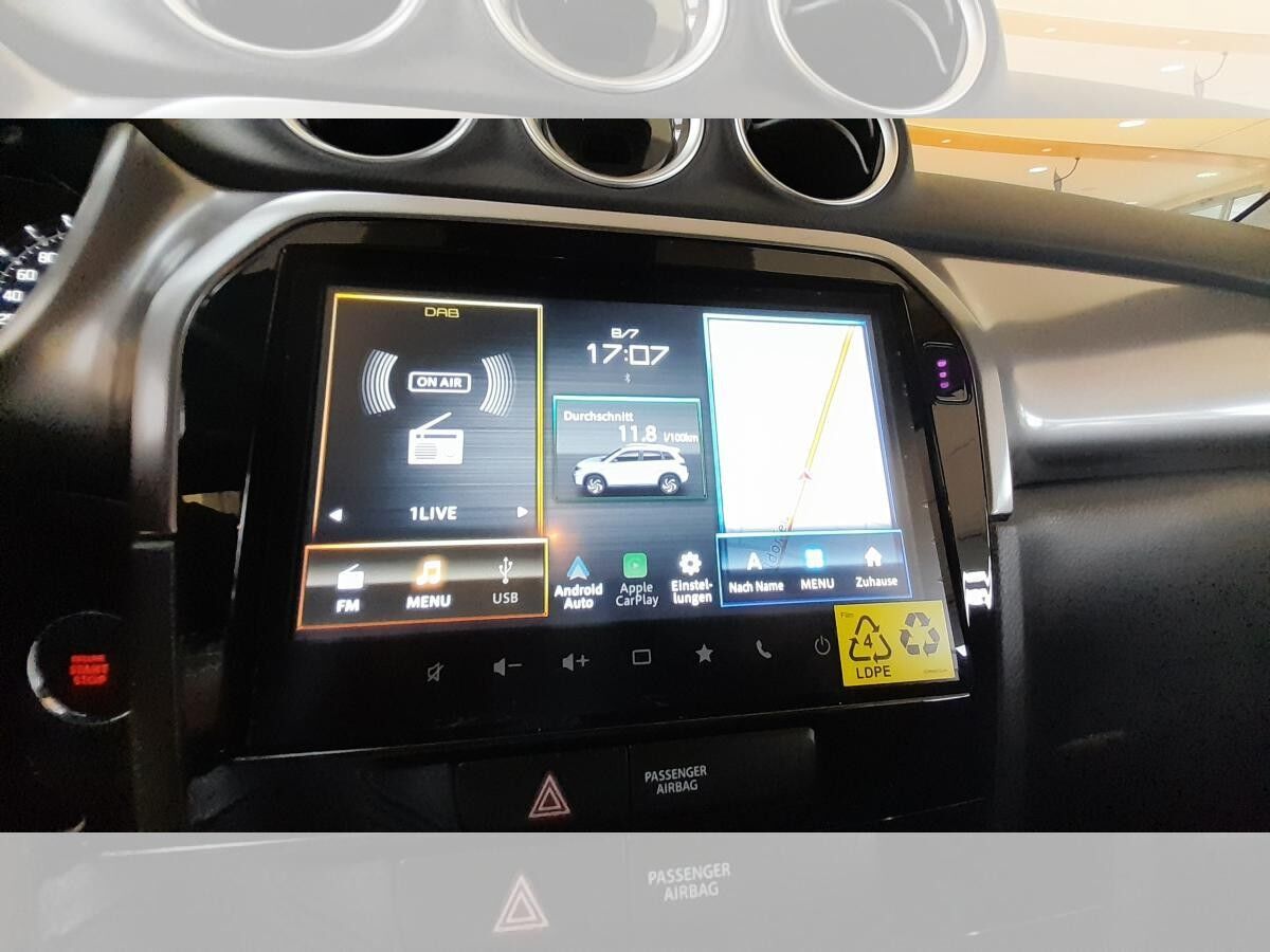 Suzuki Vitara Comfort 1,4, 95 kW, 6-Gang-Schaltgetriebe, Navi, Kamera