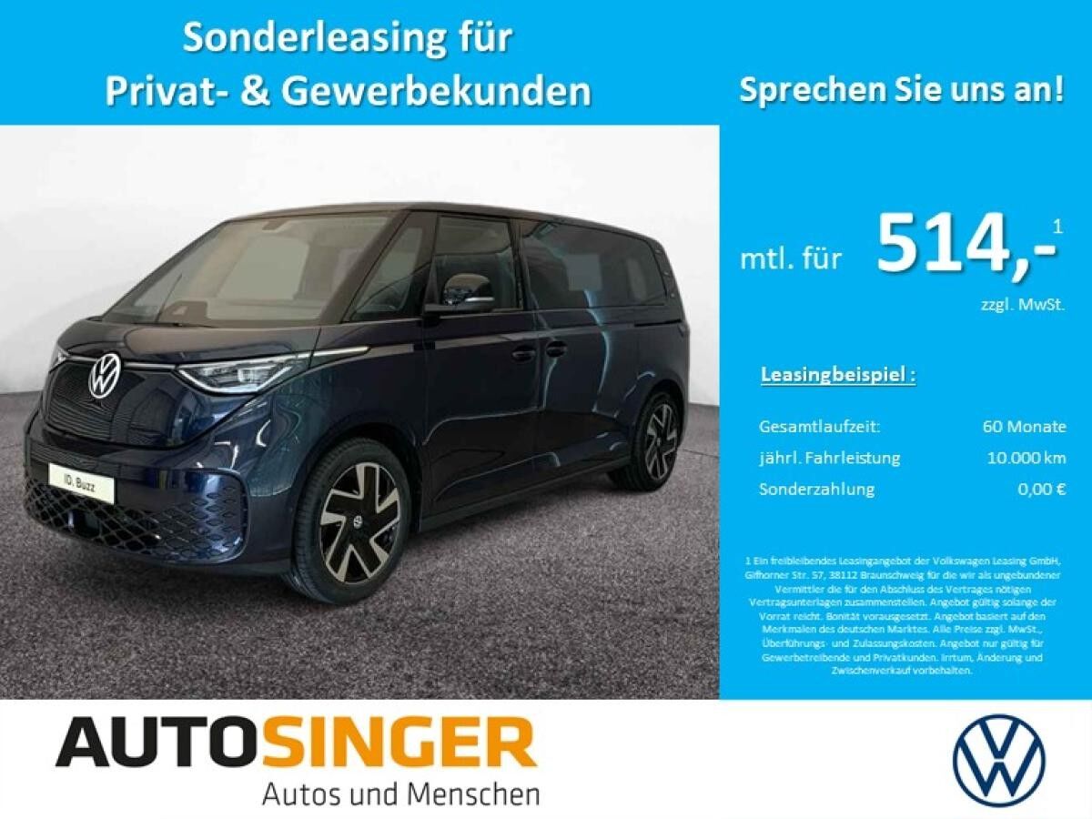 Volkswagen ID.Buzz ID. Buzz ENERGY LANG LR 7-S*WÄRME*360*AHK*3-Z